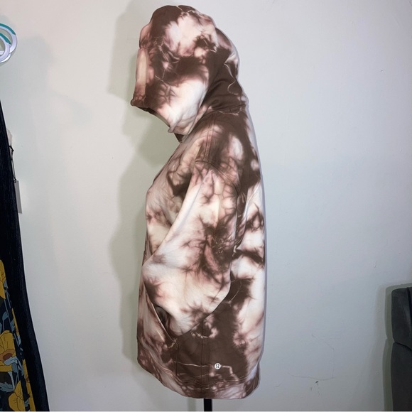 lululemon athletica Tops - Lululemon Pink Tie Dye Hoodie